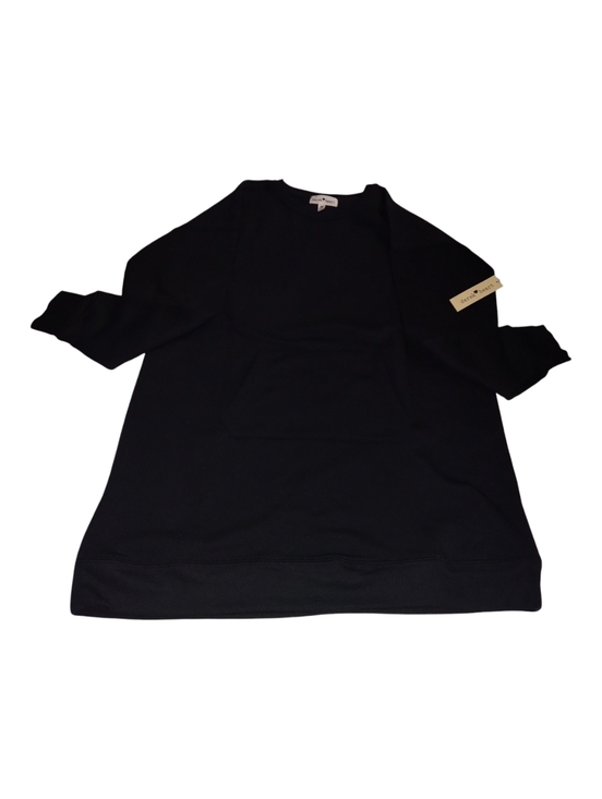 Derek Heart Tops - Derek Heart Women's Black Crewneck Pullover Sweatshirt M New kangaroo pockets